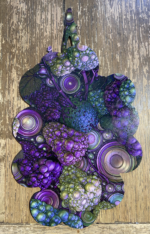 Chrome Grapes Reversible Puzzle