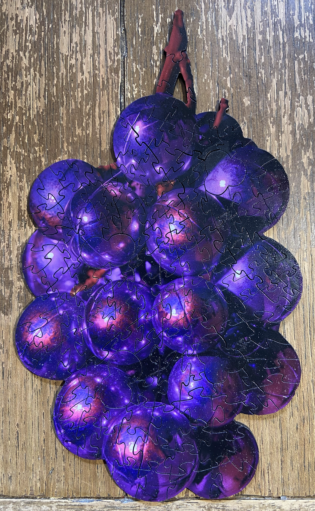 Chrome Grapes Reversible Puzzle