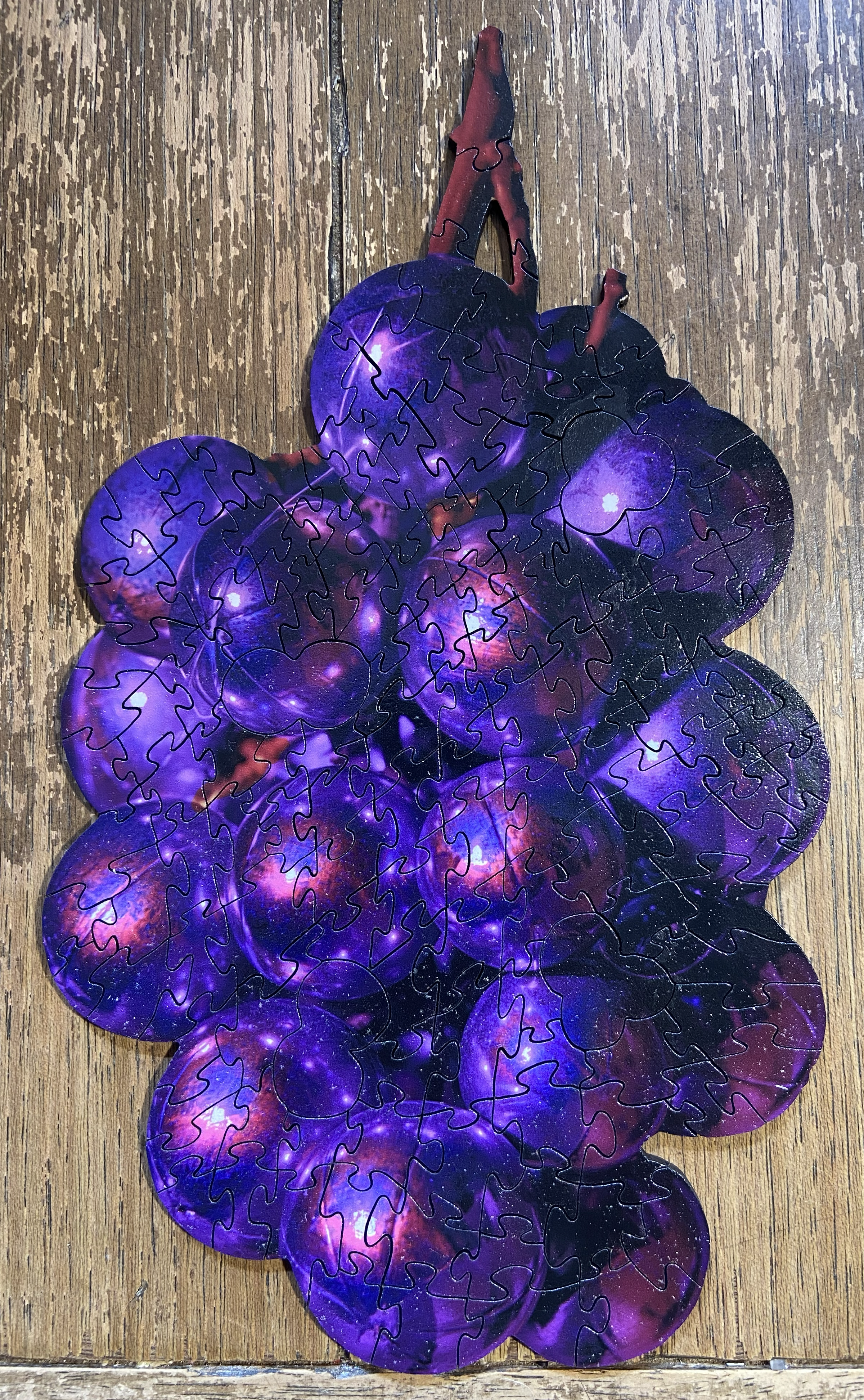 Chrome Grapes Reversible Puzzle