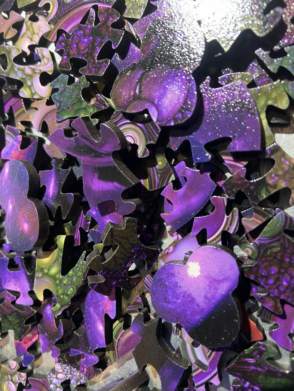 Chrome Grapes Reversible Puzzle