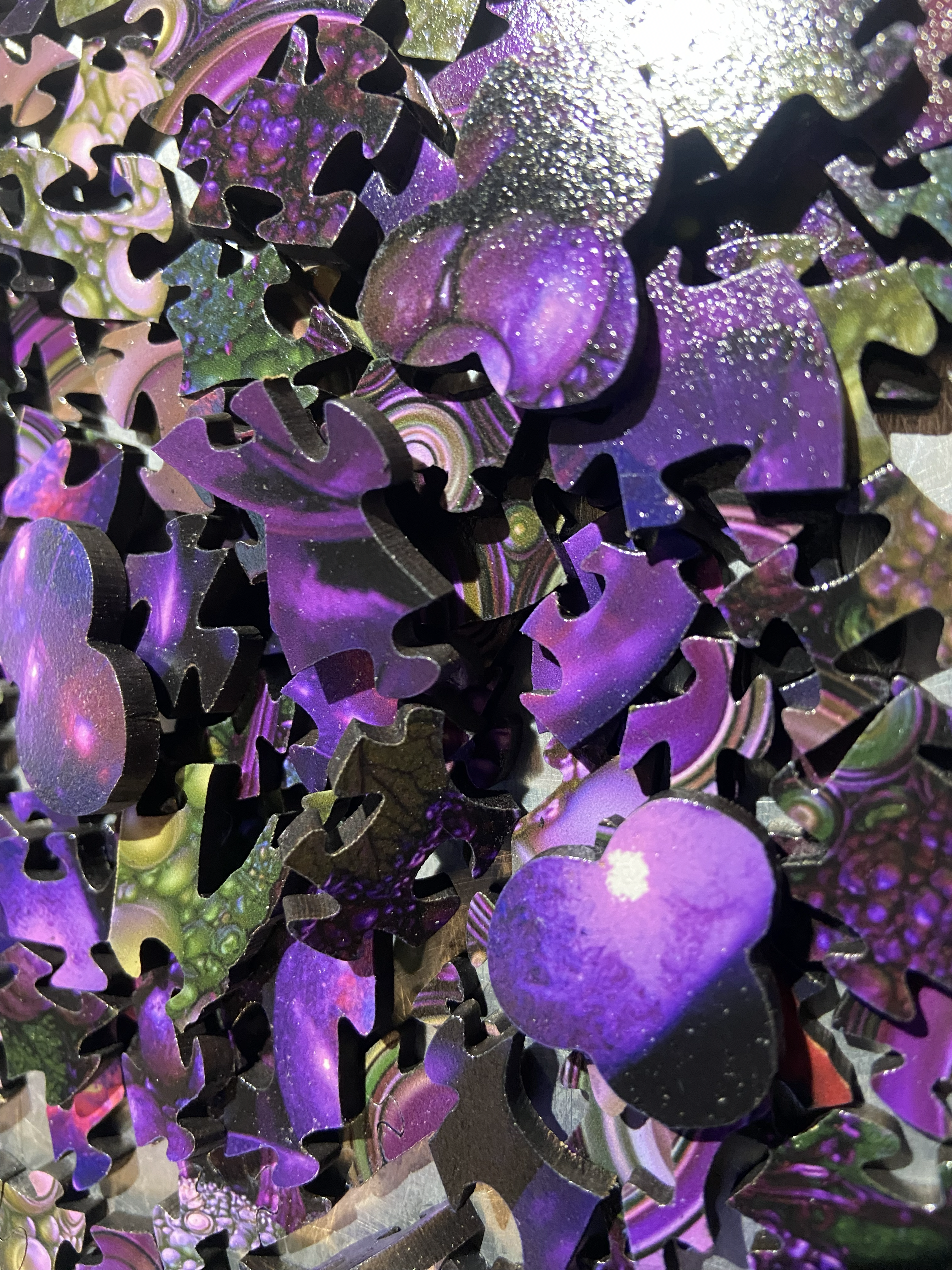 Chrome Grapes Reversible Puzzle