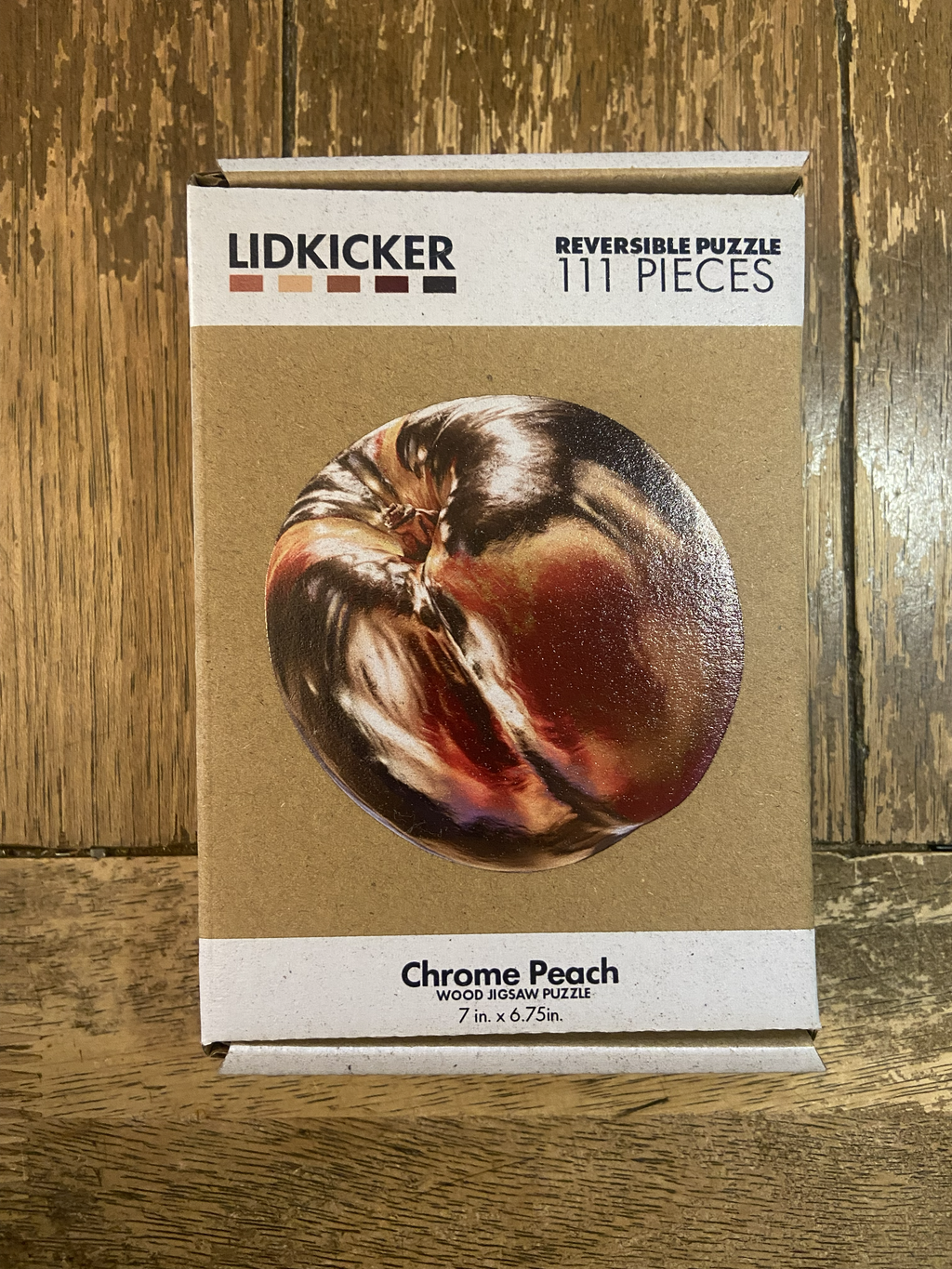 Chrome Peach Reversible Puzzle