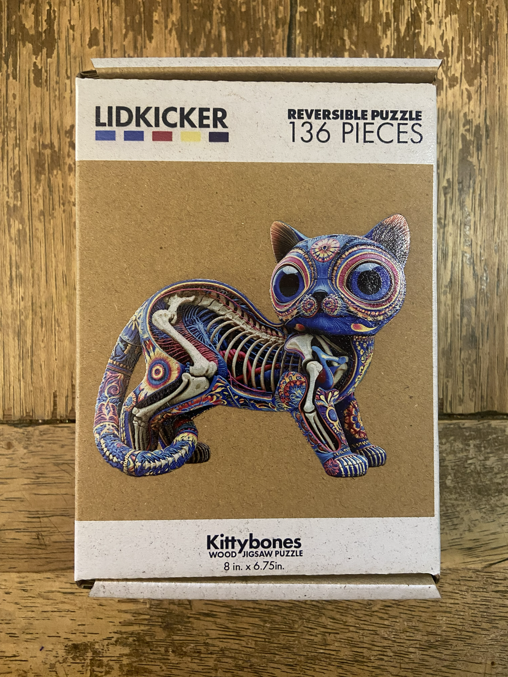 Kittybones Wooden Reversible Puzzle