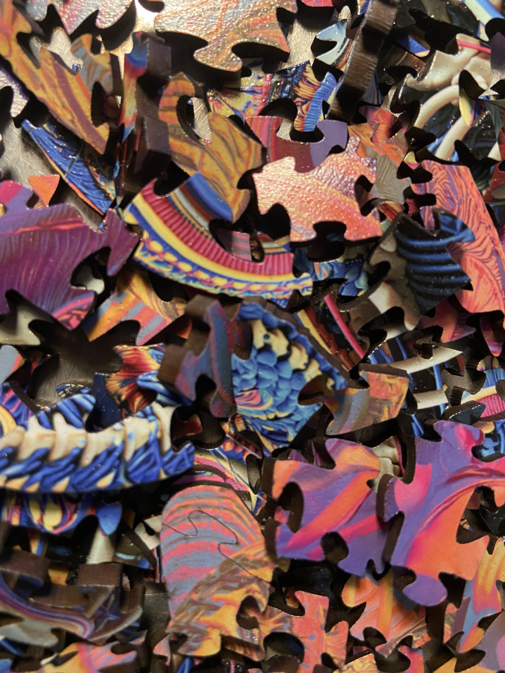 Kittybones Wooden Reversible Puzzle