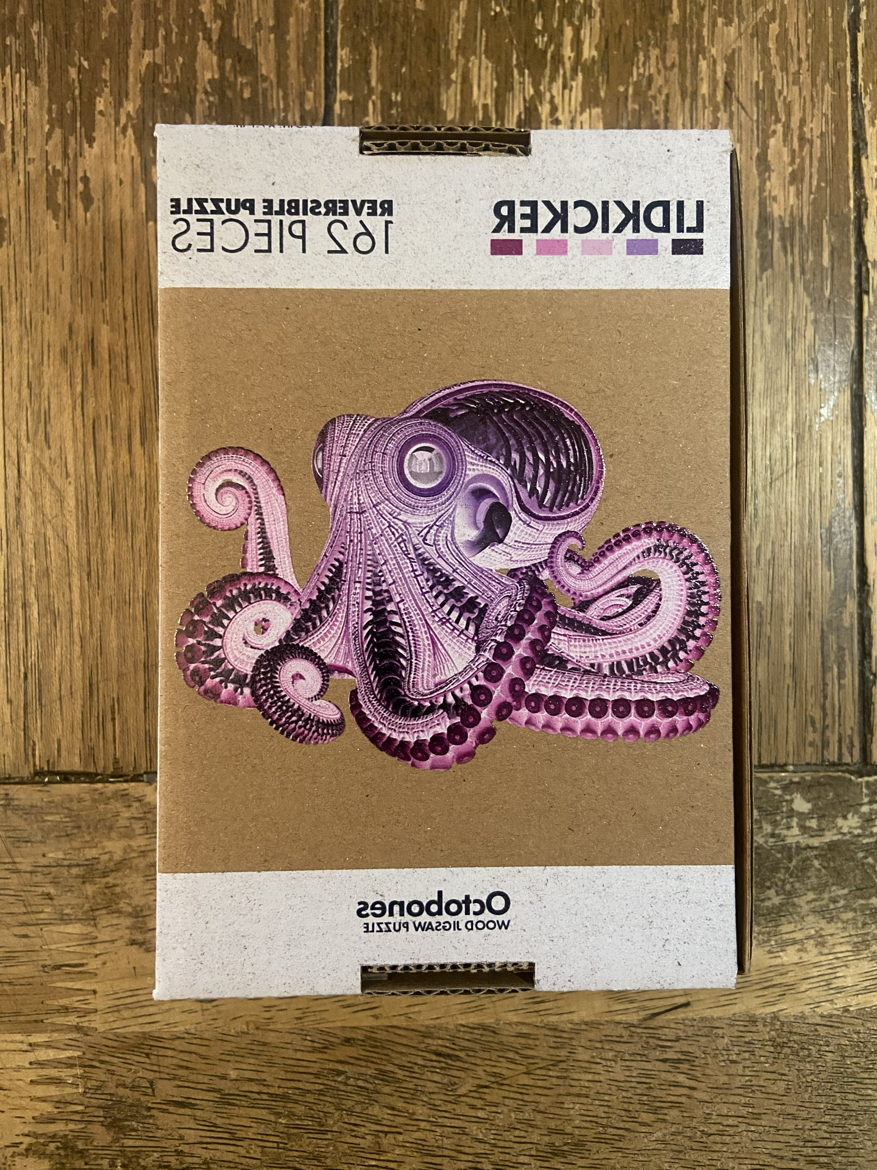 Octobones Wooden Reversible Puzzle