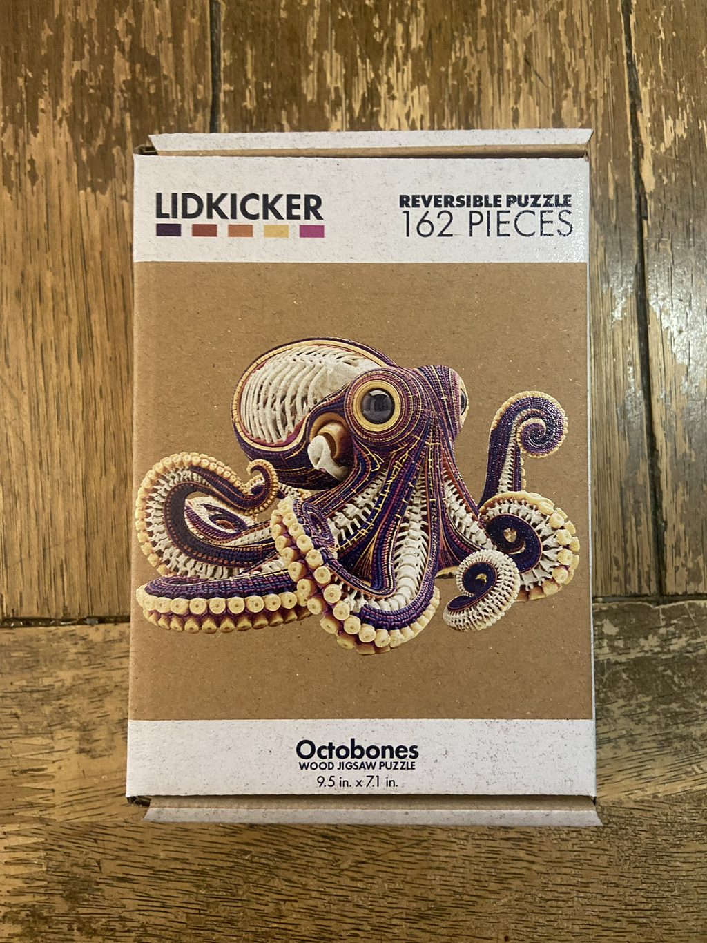 Octobones Wooden Reversible Puzzle