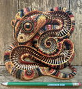 Rubber Snakey Wooden Reversible Puzzle